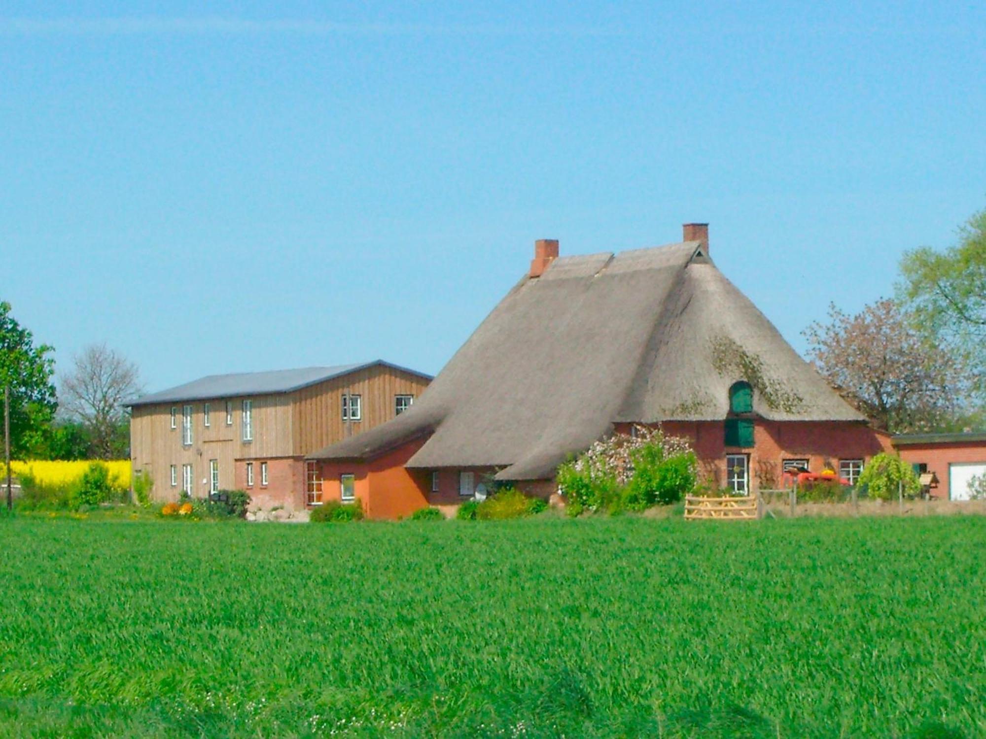 "Hof Triangel - Whg 2" - Bauernhofurlaub Appartement Riepsdorf Buitenkant foto